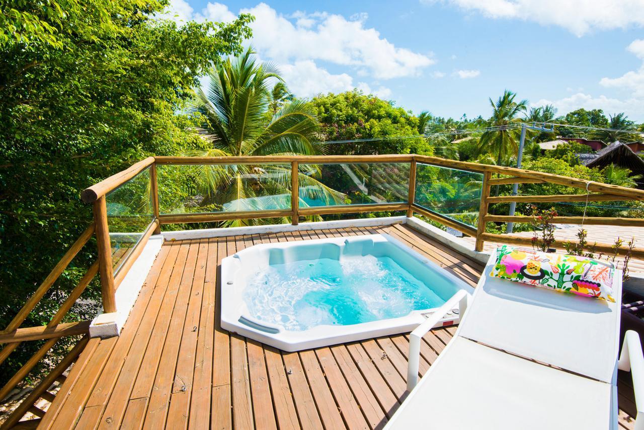 Duplex Com Hidromassagem - Praia Do Forte Exterior foto